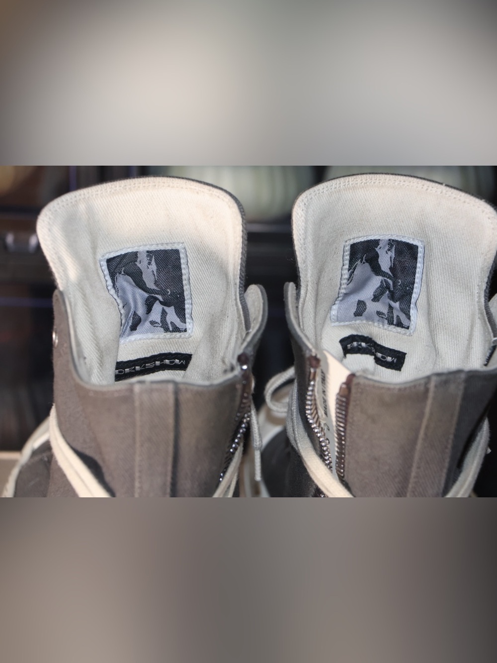 Rick Owens High-Top Ramones - Picture 7 of 9